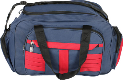

United Bags Stripes Small Travel Bag - Medium(Blue)