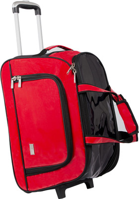 

Pragmus Duffel with Trolley Small Travel Bag - Medium(Red)