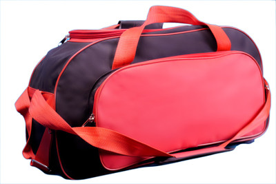 

One Up DB26000DAA Expandable Small Travel Bag(Red, Black), Black;red