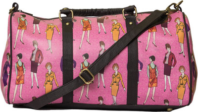 

Band Box BgGirlvintage Small Travel Bag(Pink)