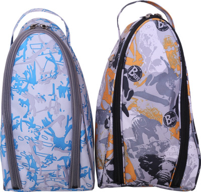 

BagsRus Splash and buff Travel Shoe Bags -Shoe cases Small Travel Bag(Multicolor)