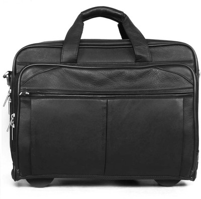 

Brune Luggage Trolley Portfolio Small Travel Bag - Small(Black)