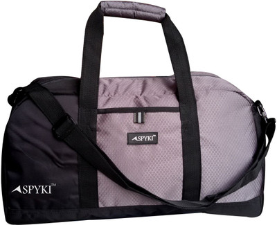 

Spyki Specious Small Travel Bag - Medium(Grey, Black), Black;grey