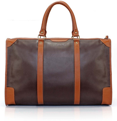 

Brune Luggage Small Travel Bag - Large(Brown)
