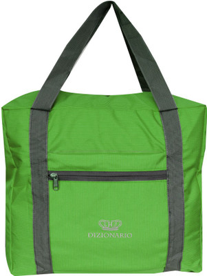 

DIZIONARIO Folding Flight Cabin Size Compliant Expandable Small Travel Bag - Medium(Green)