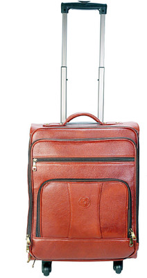 

JL Collections 1 Small Travel Bag - Medium(Tan)