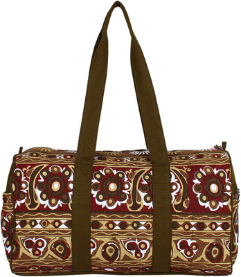

Anekaant Overnigther Small Travel Bag - Medium(Brown)