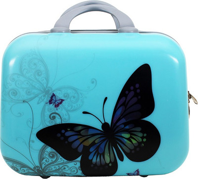 

Styler Blue Butterfly Print Small Travel Bag - Small(Blue)