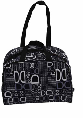 

Kuber Industries Designer With Multiple Pockets Small Travel Bag - Medium(Black)