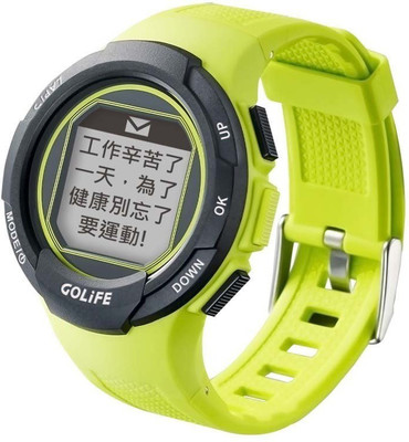 

Golife Golife--Go-GW110GR-US Sports Smart Band(Green, Black Strap, Size