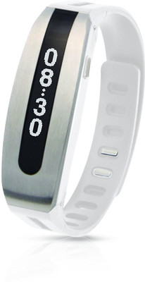 

Golife Golife-Fitness-Band-GLCSW-US(Silver White Strap, Size, Black