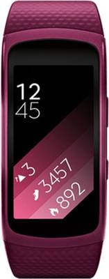 SAMSUNG Gear Fit 2 Pink Smartband (Pink Strap L) 