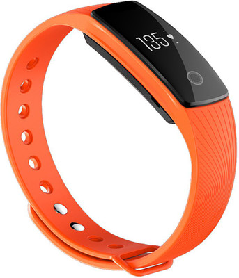 

fbandz ™ ID107 Heart Rate Smart Band Tracker Fitness Smartwatch Veryfit For IOS Android(Orange Strap Regular)