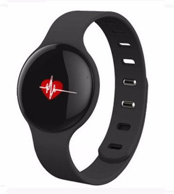 

MDI Heart Rate Monitor Smart Wristband Bracelet Pedometer H8 Fitness Tracker for Android & IOS(Black Strap Regular)