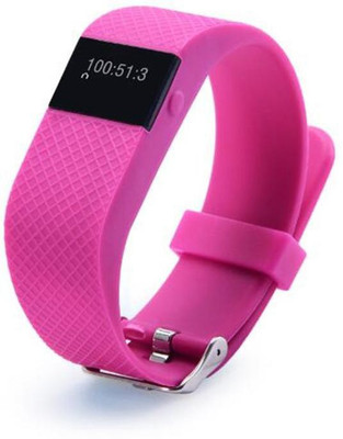 A Connect Z TW64 Smart Wrist fitness Band(Pink Strap, Size