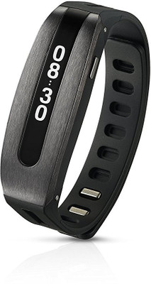 

Golife Golife-Bluetooth-US Fitness Smart Band(Metallic Gray Strap, Size, Black