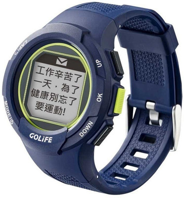 

Golife Golife--Go-GW110IN-US Sports Smart Band(Blue Strap, Size, Black