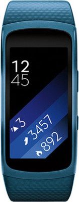 

Samsung Gear Fit 2 Blue Smartwatch(Blue Strap Large)