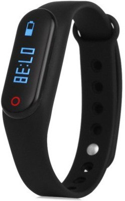 

Lionix Stylish Fitness Tracker Smart Band(Black Strap Regular)