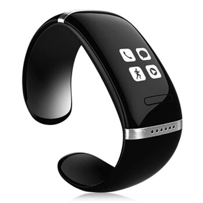 

ZVR FLIPFIT Fitness bracelet BLUETOOTH CALL NOTIFICATION 3D Pedometer Temperature Calorie Monitor band tracker(Black Strap Regular)