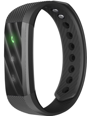 

fbandz Laevo Fitness Band Exercise Tracker Smartwatch(Black Strap Regular)