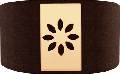 

Ziveg The Rustic Vibe - Smart Cuff(Brown Strap, Size, Chocolate brown