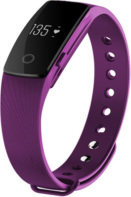 

fbandz ™ ID107 Heart Rate Smart Band Tracker Fitness Smartwatch Veryfit For IOS Android(Purple Strap Regular)