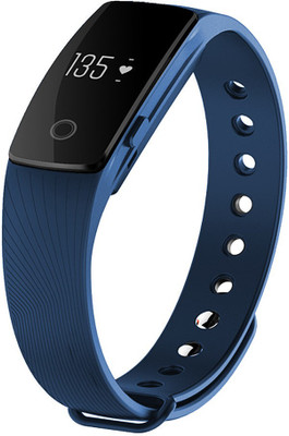 

NoWhereElse ™ ID107 Heart Rate Smart Band Tracker Fitness Smartwatch Veryfit For IOS Android(Blue Strap Regular)