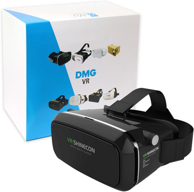 DMG VR Shinecon 3D Virtual Reality Google Cardboard Headset(Smart Glasses)