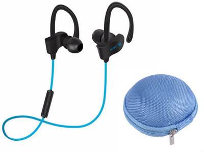 Flipfit Universal Bluetooth Music Headphone with Case 23 Smart Headphones(Wireless)