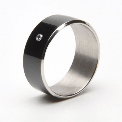 

JAKCOM Titanium Ring Smart Ring(Rose Gold, Black)