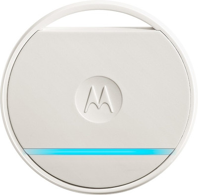 Motorola Connect Coin Safety/Security Smart Tracker, White