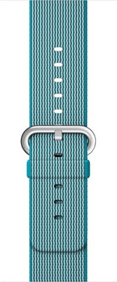 

EWOKIT Scuba Blue 42mm Nylon Apple Smart Watch Strap(Blue, Green)