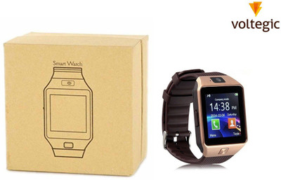 

Voltegic DZ-09(I) phone Gold Smartwatch(Gold Strap Regular)