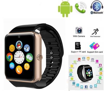 RoQ GT 08 Black SIM Card With 32 GB Memory Smartwatch