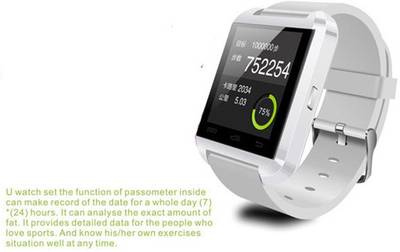 CrystaTech Smartwatch Ux808 White Smartwatch