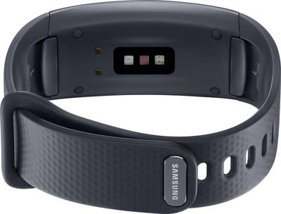 SAMSUNG Gear Fit 2 Black Smartband (Black Strap L) 