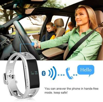 CELESTECH MD8 Fitness Tracker Bracelet with Fitness Tracker and Bluetooth Smartwatch