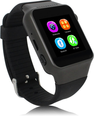 

Zgpax Bluetooth sync watch and Phone watch Smartwatch(Black Strap Regular)
