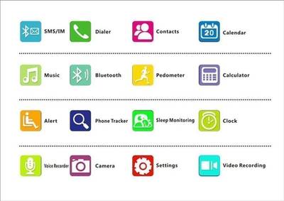 Shopizone ™ DZ09 Bluetooth GSM SIM Sim Memory Card Supp. Smartwatch