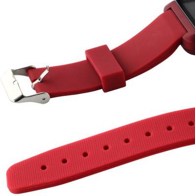 Micomy U8 Smartwatch (Red Strap) 