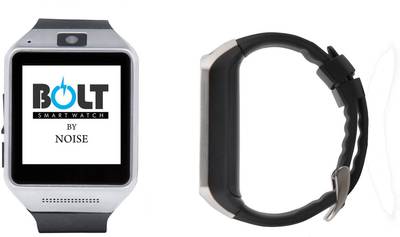 Noise Bolt Black Smartwatch