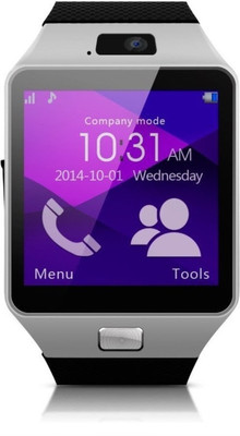 

VCS BLFDZ0916SB Silver Smartwatch(Black Strap Medium)