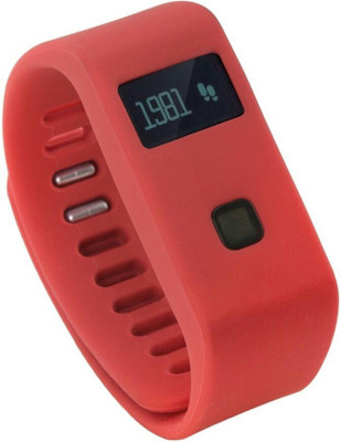 

Bs Spy 100 % ORIGINAL FITNESS BAND WITH PEDOMETER RED Smartwatch(Red Strap Regular)