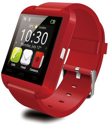 

Maya U8 Premium (RED) Red Smartwatch(Red Strap Regular)
