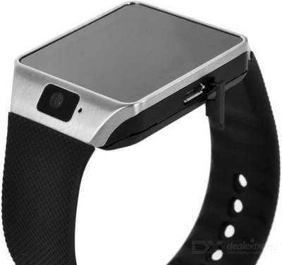 Maya DZ09 Smartwatch (Black Strap) 