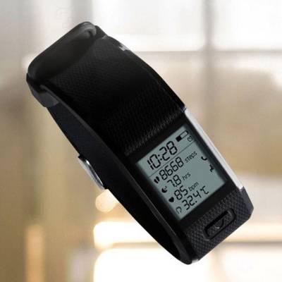 Smiledrive Hesvit G1 Mini Water Resistant Fitness Activity Tracker Black Smartwatch
