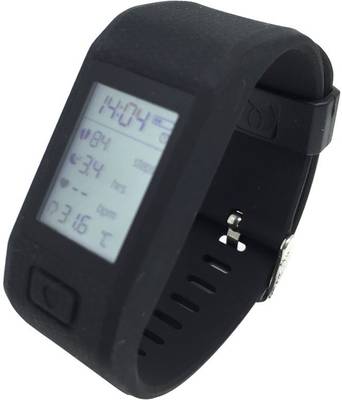 Smiledrive Hesvit G1 Mini Water Resistant Fitness Activity Tracker Black Smartwatch