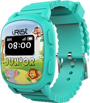Intex iRist JUNIOR Turquoise Blue Smartwatch (Blue Strap) 