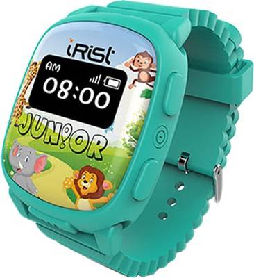Intex iRist JUNIOR Turquoise Blue Smartwatch (Blue Strap) 